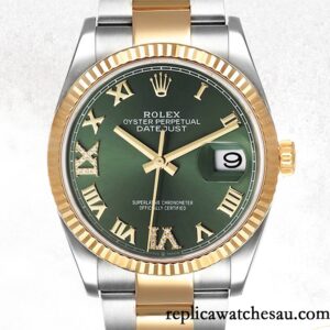 SV Rolex Datejust Men's 36mm m126233-0026 Green Dial
